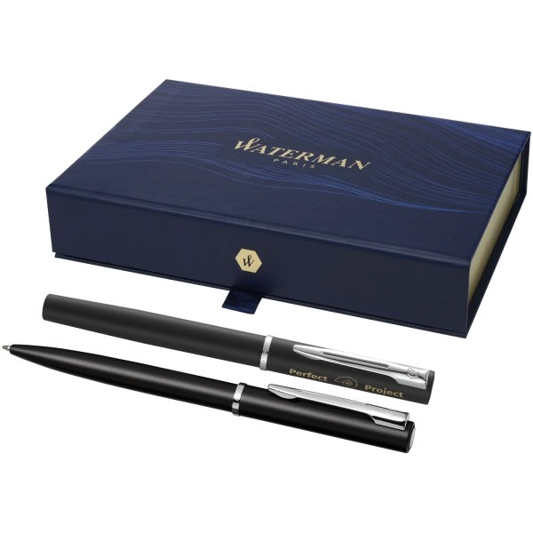 Immagine Waterman set penna a sfera e roller Allure (inchiostro nero)