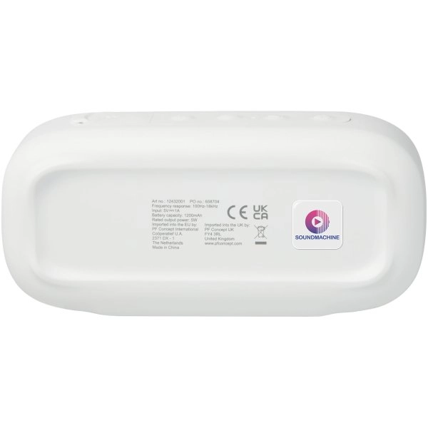 Immagine Altoparlante Bluetooth® IPX5 in plastica riciclata da 5 W Stark 2.0 