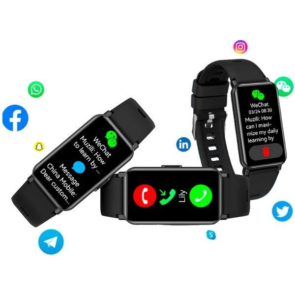 Immagine Smartband multisport con GPS Prixton AT806