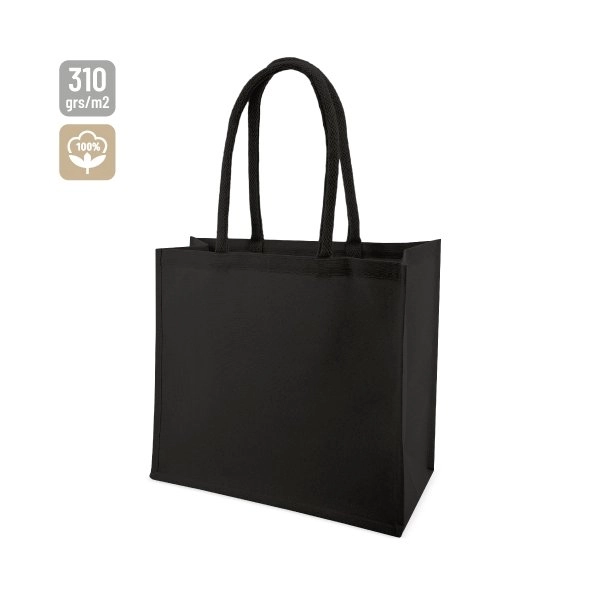 Immagine BORSA COTONE MANICO COMODO 