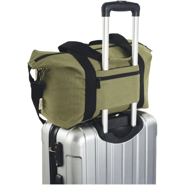 Immagine Borsone sportivo in canvas riciclato certificato GRS Joey - 25L