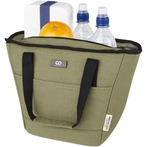Immagine Borsa termica portapranzo per 9 lattine in canvas riciclato certificato GRS Joey - 6L