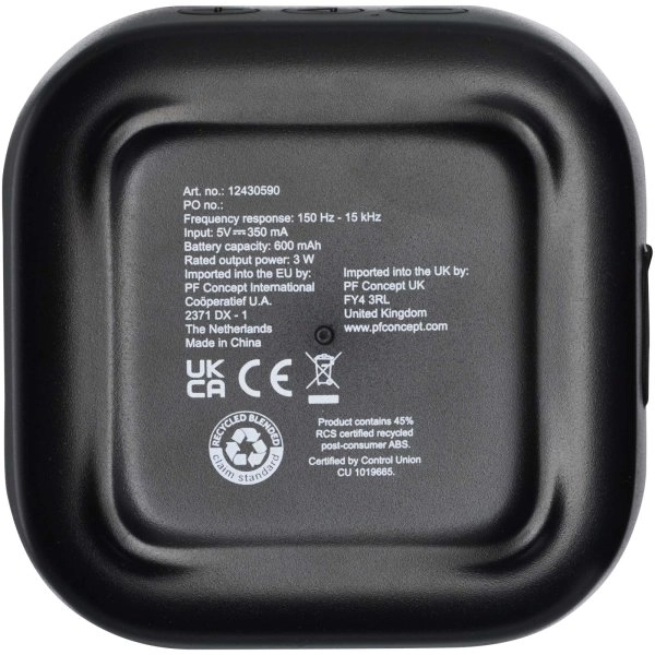 Immagine Mini speaker Bluetooth® 2.0 in plastica riciclata RCS da 3 W Stark