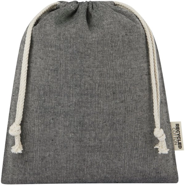 Immagine Sacchetto per confezione regalo medio in cotone riciclato 150 g/m² certificato GRS Pheebs - 1,5L