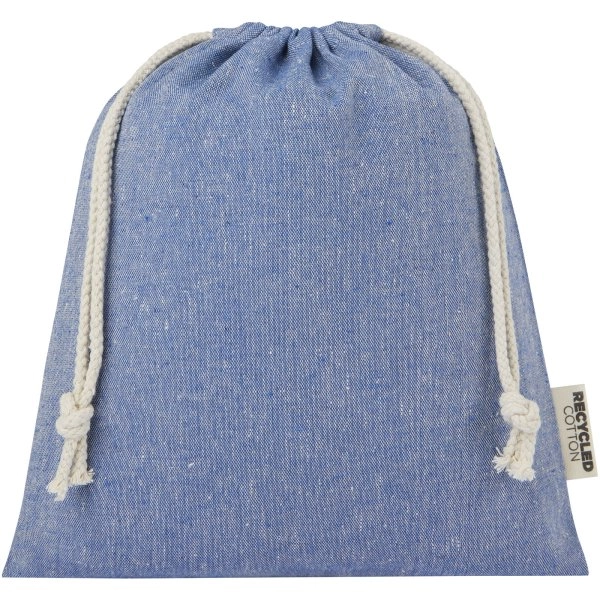 Immagine Sacchetto per confezione regalo medio in cotone riciclato 150 g/m² certificato GRS Pheebs - 1,5L