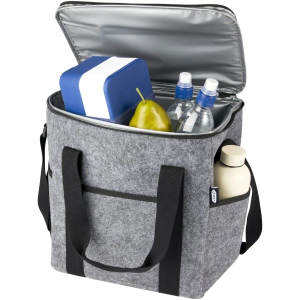 Immagine Borsa termica per bottiglie in feltro riciclato certificato GRS Felta - 21L