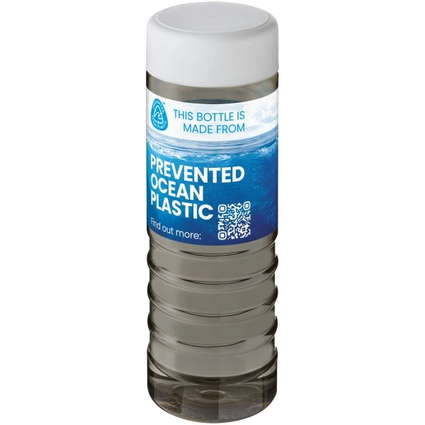 Immagine Borraccia sportiva da 750 ml con coperchio a vite H2O Active® Eco Treble