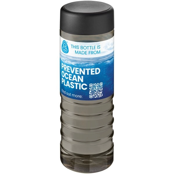Immagine Borraccia sportiva da 750 ml con coperchio a vite H2O Active® Eco Treble