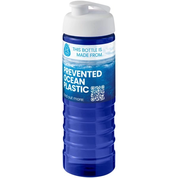 Immagine Borraccia sportiva con coperchio a scatto da 750 ml H2O Active® Eco Treble
