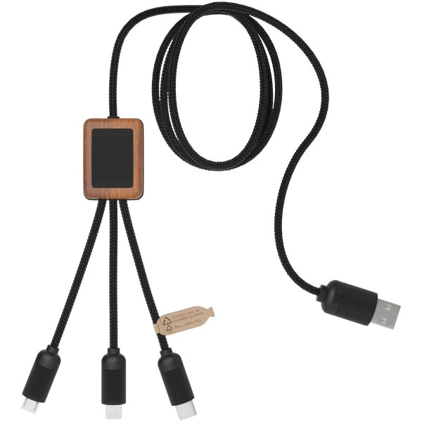 Immagine Cavo SCX.design C29 in bambù 3-in-1
