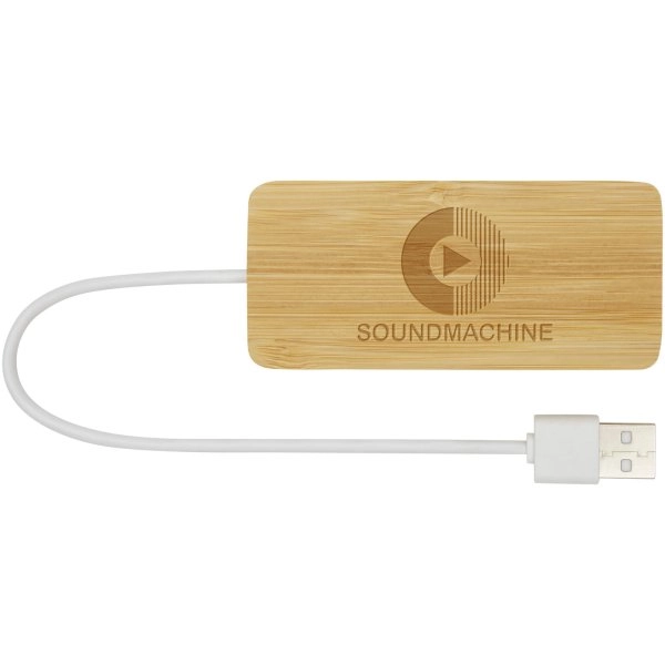 Immagine Hub USB in bambù Tapas