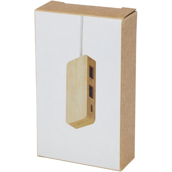 Immagine Hub USB in bambù Tapas