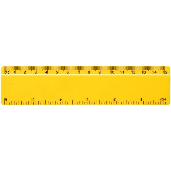 Immagine Righello da 15 cm in plastica riciclata Refari