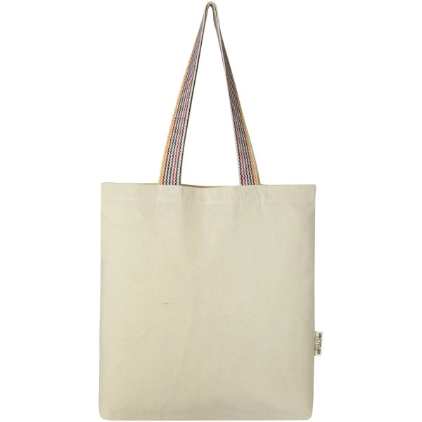 Immagine Tote bag in cotone riciclato da 180 g/m² Rainbow - 5L