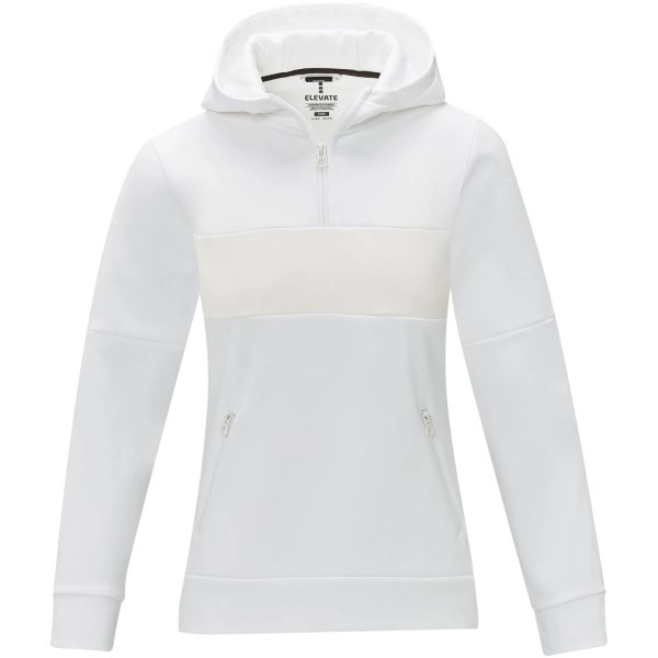 Immagine Felpa anorak con cappuccio da donna a mezza zip Sayan