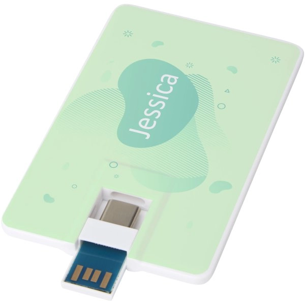 Immagine Chiavetta USB 3.0 da 32 GB con porta Tipo-C e USB-A Duo slim