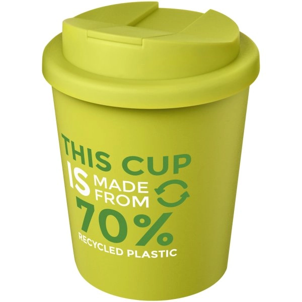 Immagine Bicchiere Americano® Espresso Eco da 250 ml in materiale riciclato con coperchio a prova di perdita