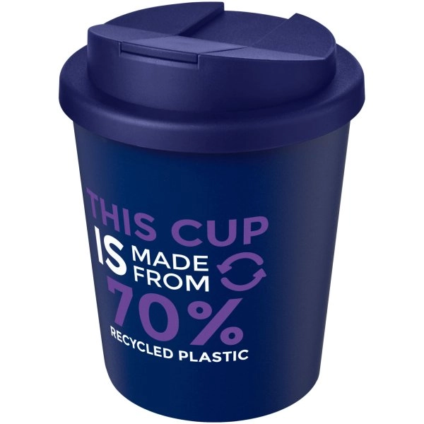 Immagine Bicchiere Americano® Espresso Eco da 250 ml in materiale riciclato con coperchio a prova di perdita