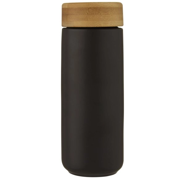 Immagine Bicchiere termico in ceramica con coperchio in bambù da 300 ml Lumi