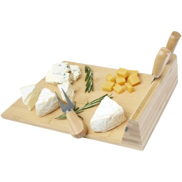Immagine Tagliere e utensili Mancheg magnetici per formaggio in bambù