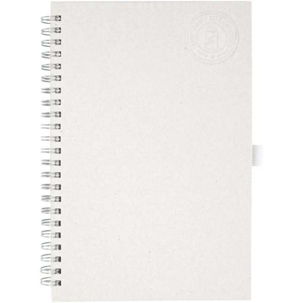 Immagine Blocco note a spirale Dairy Dream in formato A5 realizzato con cartoni del latte riciclati