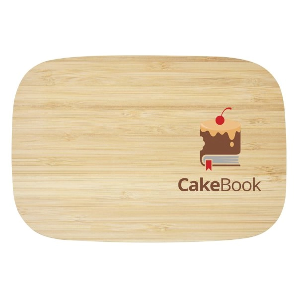 Immagine Contenitore per pranzo Tite in acciaio inossidabile con coperchio in bambù