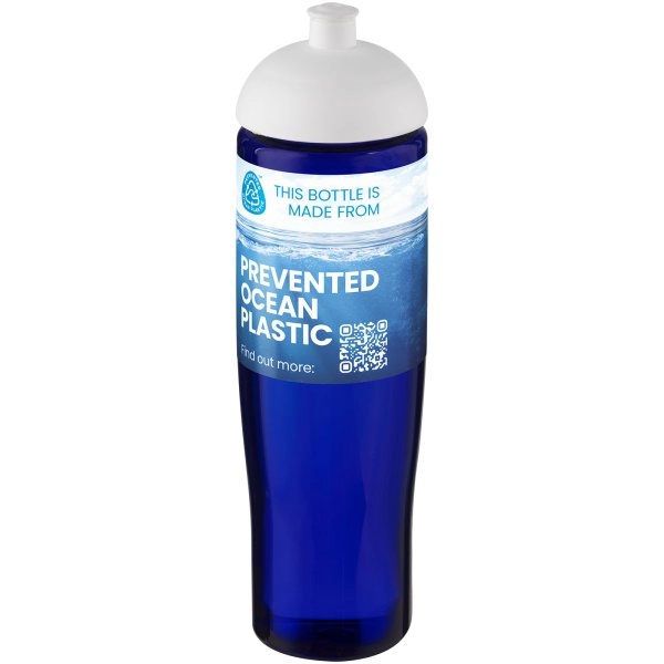 Immagine Borraccia sportiva da 700 ml con coperchio a cupola H2O Active® Eco Tempo