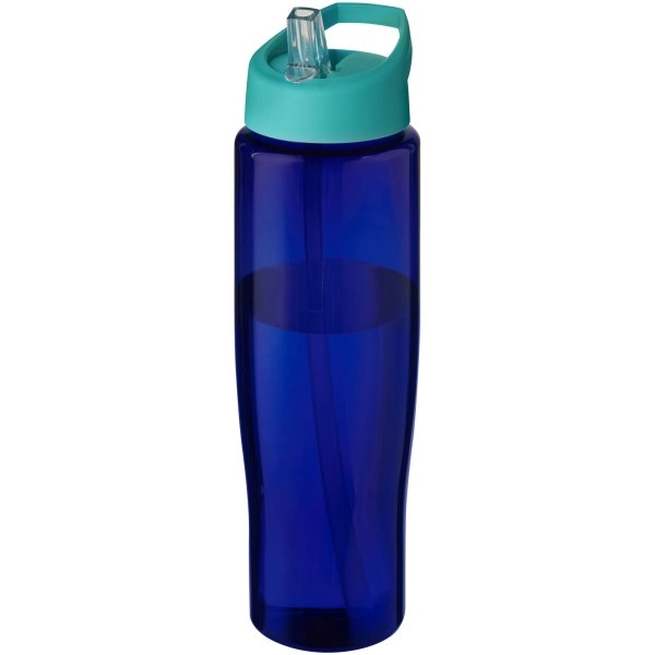 Immagine Borraccia sportiva da 700 ml con coperchio con beccuccio H2O Active® Eco Tempo