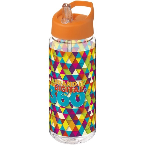 Immagine Borraccia sportiva H2O Active® Octave Tritan™ da 600 ml con coperchio con beccuccio