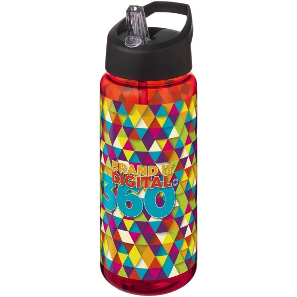 Immagine Borraccia sportiva H2O Active® Octave Tritan™ da 600 ml con coperchio con beccuccio