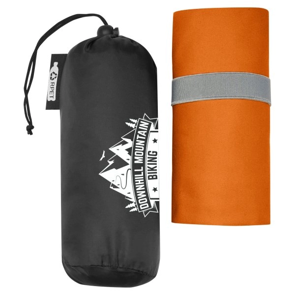 Immagine Asciugamano Pieter ultra leggero e ad asciugatura rapida in PET riciclato 130 x 80 cm