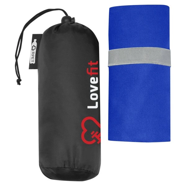 Immagine Asciugamano Pieter ultra leggero e ad asciugatura rapida in PET riciclato 130 x 80 cm