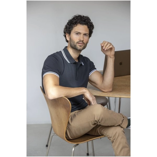 Immagine Polo tipping Amarago da uomo a manica corta