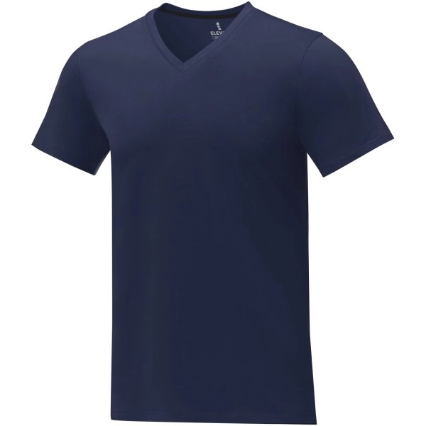 Immagine T-shirt Somoto da uomo a manica corta con collo a V 