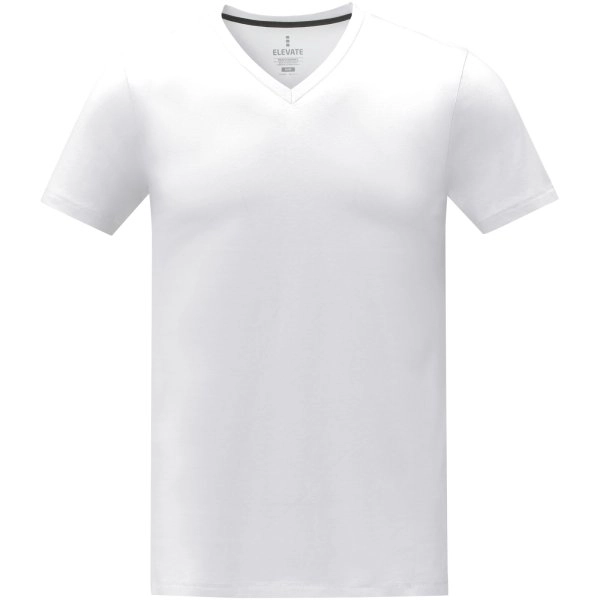 Immagine T-shirt Somoto da uomo a manica corta con collo a V 