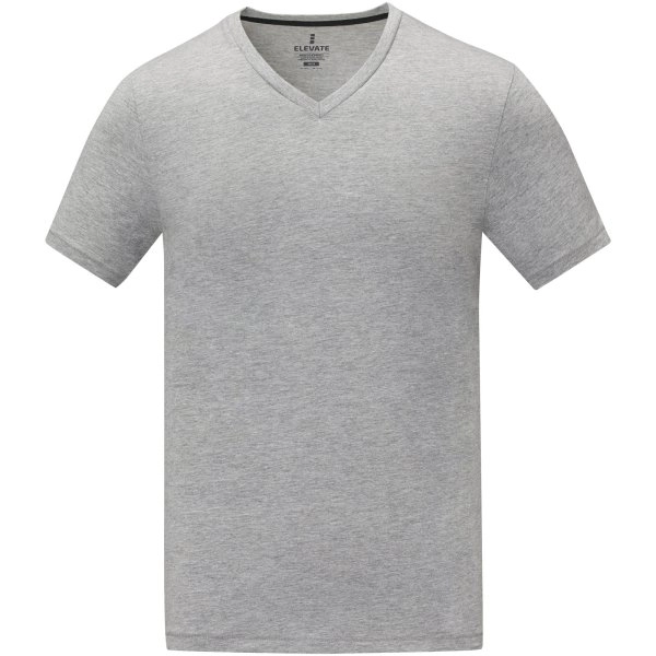 Immagine T-shirt Somoto da uomo a manica corta con collo a V 