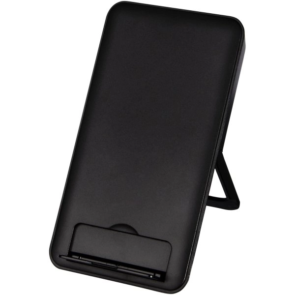 Stazione di ricarica in plastica riciclata da 10 W con supporto per telefono Loop