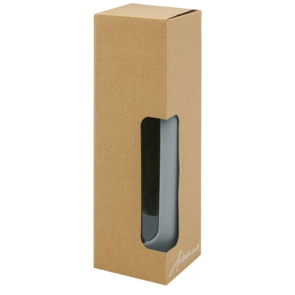 Immagine Borraccia in vetro borosilicato da 600 ml con impugnatura in silicone Tidan