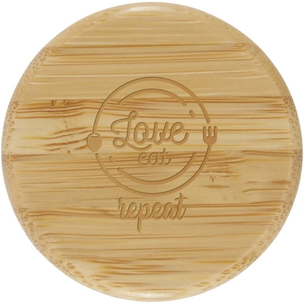 Immagine Borraccia in vetro borosilicato da 600 ml con impugnatura in silicone Tidan