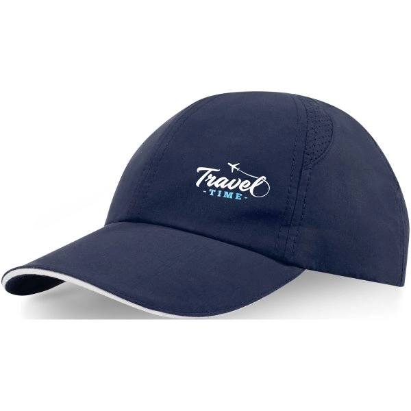 Immagine Cappellino cool-fit sandwich a 6 pannelli in materiale riciclato certificato GRS Morion