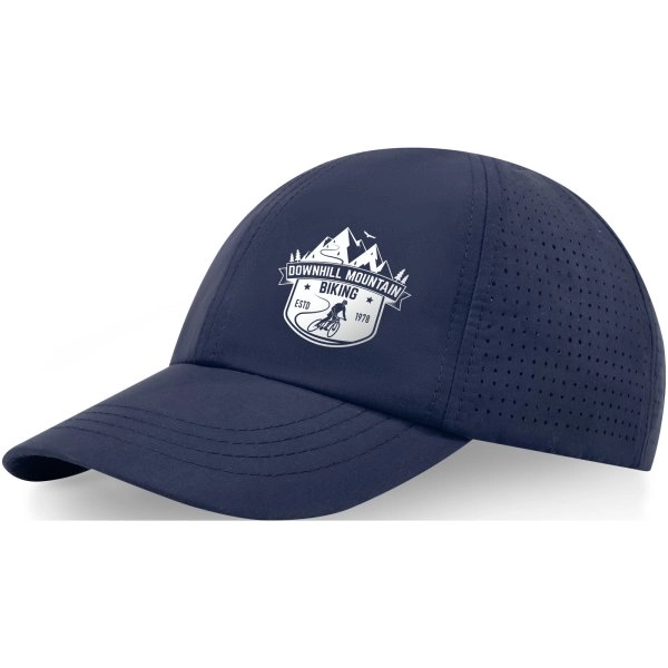 Immagine Cappellino cool-fit a 6 pannelli in materiale riciclato certificato GRS Mica