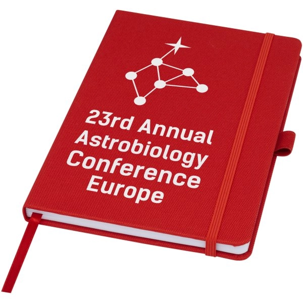 Immagine Blocco note A5 in carta riciclata con cover in PET riciclato Honua