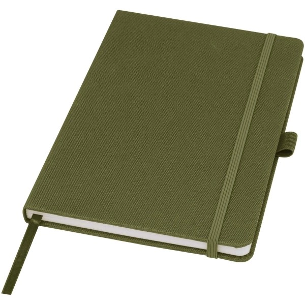 Immagine Blocco note A5 in carta riciclata con cover in PET riciclato Honua