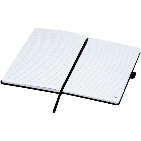 Immagine Blocco note A5 in carta riciclata con cover in PET riciclato Honua