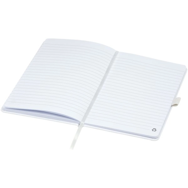 Immagine Blocco note A5 in carta riciclata con cover in PET riciclato Honua