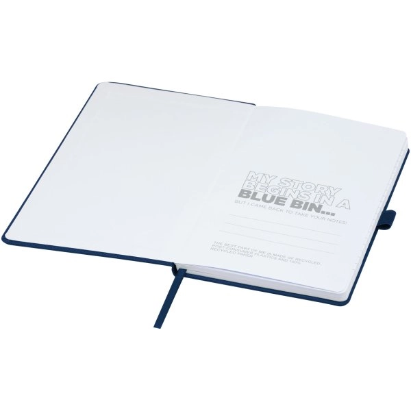 Immagine Blocco note A5 in carta riciclata con cover in PET riciclato Honua