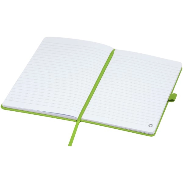 Immagine Blocco note A5 in carta riciclata con cover in PET riciclato Honua
