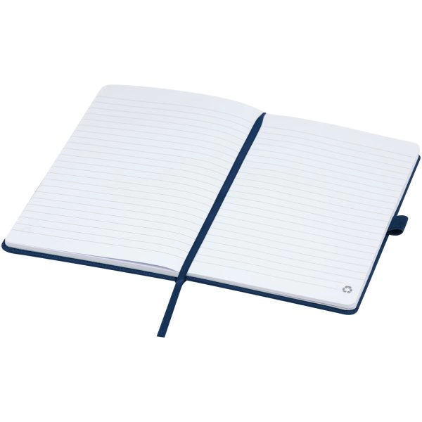 Immagine Blocco note A5 in carta riciclata con cover in PET riciclato Honua