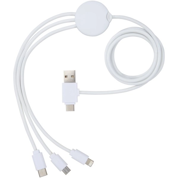 Immagine Cavo di ricarica 5 in 1 con additivo antibatterico Pure