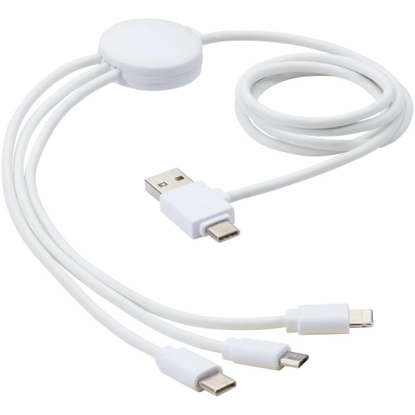 Immagine Cavo di ricarica 5 in 1 con additivo antibatterico Pure